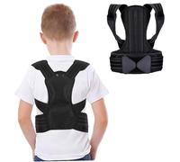 POSTURE CORTER per adolescenti per bambini, corpere postura della parte superiore della schiena regolabile per ragazzi/ragazze, bretelle di supporto per la schiena traspirante per scoliosi, gobbo, so