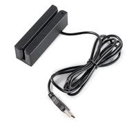 Posunitech Mini MSR90-USB lettore di carte di credito a banda magnetica con cicalino supporta l'acquisizione dati a 3 tracce ed è adatto per sistemi POS (Point of Sale) e sistemi di controllo accessi.