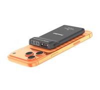 Posunitech Scanner per codici a barre M2 ultra sottile con clip posteriore, Bluetooth, indossabile, 2D, per smartphone e tablet, cinturino da polso, compatibilità universale per magazzini, logistica