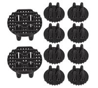 Pot Bottom Mesh Pads Round Flowerpot Liners Drainage Hole Covers Plant Soil Protection Screens Filter Planter Gardening Supply Accessory Retention Screen Flower Container Base Protector Reusable Plant