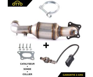 POT CATALITICO CATALIZZATORE SCARICO Per C3 C4 CACTUS 208 2008 308 1.2 VTI