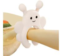 Pot Clip - Spoon Rest Non Slip Bee Design, Kitchen Gadget Holder, Anti-Drip Solution, Heat Resistant Silicone, for Home Dormitory Hotel Restaurant Apartment Counter Stove Cookware, Yellow