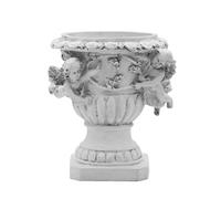 POT FORNER - POT Di Flower Angel | Pentole Di Piantine In Resina, Comodo Contenitore Incantevole Con Foro Di Drenaggio, Pentole Asilotte Finemente Realizzate Per Il Portico Da Giardino Esterno