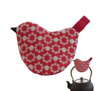 Pot Handle Cover - Cotton Bird Lid Knob Protector | Heat Resistant Cotton Handle Sleeve, Cute Bird Shaped Knob Cover For Skillet, Pan, Oven, Safe Grip For Kitchen Cooking, Baking, Camping