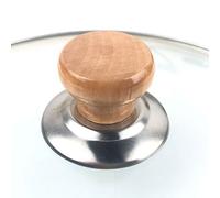 Pot Lid Replacement Handle - Multifunctional Wooden Pot Lid Knob | Durable Pan Lîd Handle For Home, Kitchen, Restaurant | Easy-to-Install Replacement Hândle For Pots, Pans, Cooking Accessories