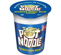 Pot Noodle Chinese Chow Mein, bicchieri, confezione da 6 (6 x 90 g)