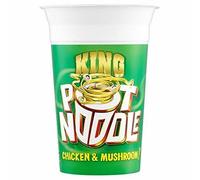 Pot Noodle King Pot Noodles gusto pollo e funghi (114 g) - confezione da 2