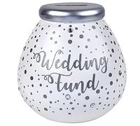 Pot Of Dreams Box | Carino salvadanaio per matrimonio | Break to Open ha bisogno di un grande salvadanaio per San Valentino o compleanno, ceramica | bianco, multicolore, taglia unica