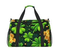 Pot of Gold Coins - Borsone da viaggio compatto per sport, palestra e fine settimana, per uomini e donne