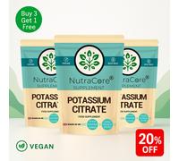 Potassio Citrato Capsula 800mg-Kidney Salute, Muscolo Gain &blood Health-180Caps