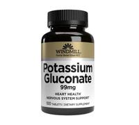 Potassio Come Gluconato 100 Compresse 99mg Di Windmill Health