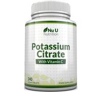 Potassium Citrate with Vitamin C - Premium & Essential Electrolyte Supplemen