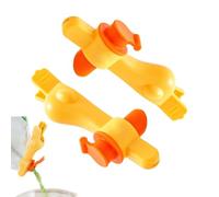 Potato Chip Clips 2 Piece Food Storage Tools with Pour Spouts | Duck Mouth Kitchen Clips For Home, Pantry, Flour, Snack, Storage Organization