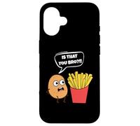 Potato Is That You Bro French Fries Funny Potato Food Lover Custodia per iPhone 16