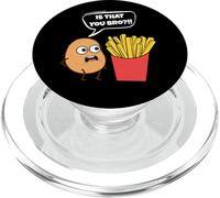 Potato Is That You Bro French Fries Funny Potato Food Lover PopSockets PopGrip per MagSafe