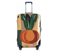 Potato Loofah Copertura elastica per valigie da viaggio, con stampa, antigraffio, Nero , M
