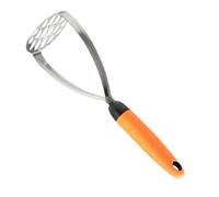 Potato Masher, Heavy-Duty Stainless Steel Hand Presser, Sturdy Kitchen Tool for Mashing Potatoes, Avocados, Beans, and Meat, Ergonomic Design, Dishwasher Safety