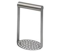 Potato Masher Kitchen Tool, Guacamole and Mashed Potatoes 11 x 8,6 x 18 cm, Heavy Duty Masher for Avocado Multi-Use Fruit and Vegetable, Stainless Steel, Abundant Purposes