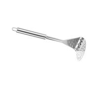 Potato Masher Stainless Steel, Non-Slip Manual Masher, 10.24-Inches Lightweight Ricer Tool, Heavy-Duty Kitchen Utensil for Mashed Potatoes, Beans, Food Prep
