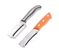 Potato Peeler, 2 Pcs Zero Snag Wooden Kitchen Tool With Bottle Opener, Stainless Steel Multifunctional Vegetable Peeler, Peelers For Kitchen, Non-Slip Papaya Shredder For Fruit And Vegetable