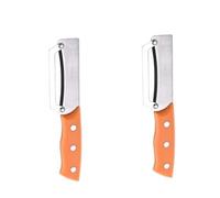 Potato Peeler, 2 Pcs Zero Snag Wooden Kitchen Tool With Bottle Opener, Stainless Steel Multifunctional Vegetable Peeler, Peelers For Kitchen, Non-Slip Papaya Shredder For Fruit And Vegetable