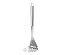 Potato Smasher - 10 Inch Bean Masher | Stainless Steel Heavy-Duty Mud Press - Durable Vegetable Fruit Masher for Potatoes Avocados Pumpkins Meal Prep Home Restaurant or Camping Use