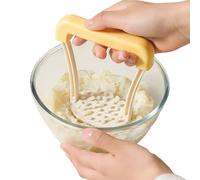 Potatoes Masher - Mini Avocado Masher | Masher Kitchen Tool | Ricer Chopper Gadgets For Cooking Baking Avocado Vegetable Preparation |,5.12inch Non-slip Handle Handheld Press, No Scratch Utensils