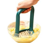 Potatoes Ricer - Stainless Steel, 1.97x4.72x6.85in Manual Juicer Non-Slip Handle Design | Durable Food Masher Tool, Heavy-Duty Press Crusher For Kitchen, Baking, Restaurant, Home Cooking, Meal Prep