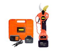 Potatore a batteria 25V 40mm Cesoia elettrica for potatura con asta di prolunga elettrica Sega a catena elettrica da 5 pollici Troncatrice for potatura bonsai,PrecisionTrimming(Shears)