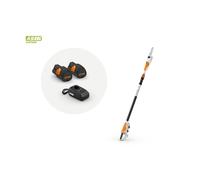 Potatore a batteria AS STIHL HTA30 lunghezza barra 20 cm lunghezza max 280 cm - Configurazioni: Macchina + 2 batterie + caricabatteria