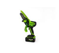 POTATORE A BATTERIA GREENWORKS 48V KIT 2AH LAMA 10 CM GD48MCS10K2