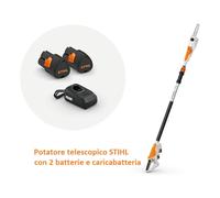 Potatore a batteria STIHL HTA30 HTA 30 lunghezza barra 20 cm TELESCOPICO 280 cm