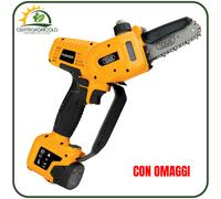POTATORE A BATTERIA VOLPI PVS 5100 TAGLIO 80 MM IMPUGNATURA SOFT GRIP 2 BATTERIE