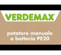 POTATORE MANUALE A BATTERIA 20V VERDEMAX POTATURA