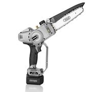 POTATORE MINI MOTOSEGA VOLPI ORIGINALE KVS6000 A BATTERIA 21,6 Volt 4Ah con Kit