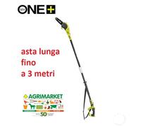 Potatore RYOBI OPP1820 a batteria 18V asta prolunga telescopica 3 mt sega catena