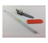 Potatore tagliarami universale per decespugliatore tubo da 24mm 7cave - Parte esploso: 2 Potatore universale con asta