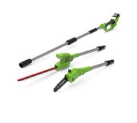 Potatore & Tagliasiepi 2 in 1 24V Greenworks G24PSH - Solo Corpo Macchina
