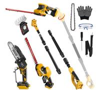 Potatore telescopico a batteria motosega & Tagliasiepi per Dewalt 18V