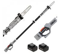 POTATORE TELESCOPICO AD ASTA 2,5-3,5 Mt. VOLPI ORIGINALE KVS7100P 21,6V + KIT