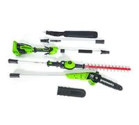 Potatore + tosasiepi (2 in 1) GD40PSH SENZA batteria 2Ah e caricabatteria