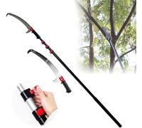 potatori per alberi, Seghe a palo manuali, potatore for alberi con asta regolabile, for, sega a manuale, estensibile, for lungo(5.4m/18ft)