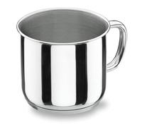 POTE INOX 18/10 Ø16 cm, resistente e durevole, ideale per cucinare e servire, compatibile con vetroceramica.