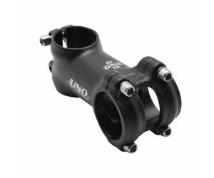 Potence route-vtt uno flip flop alu 6061 noir mat reversible 7° 31,8 l 70mm pou