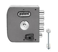 POTENT - SERRATURA LATERALE DOPPIA MAPPA DX 910 D (10) - PER PORTE DI DESTRA