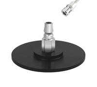 Potente adattatore a ventosa da 10,1 x 5,3 cm, per macchina Vac-U-Lock, accessorio regalo (nero)