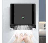 Potente asciuga mani commerciale con sensore automatico e essiccatore d'aria ad alta velocità, funzionamento touchless da 1250 W per asciugatura rapida in 10 secondi, filtro HEPA incluso, vento caldo