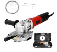 Potente cesoia idraulica per tondini di acciaio, piegatrice elettrica portatile per tondini di acciaio con raggio di taglio da 4-40mm, segatrice portatile per taglio a freddo(Red)