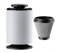 Potente filtro dell'aria per interni elimina il fumo e deodora per un ambiente domestico rinfrescante (con 1 filtro)