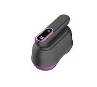 Potente levapelucchi a doppia lama per una rapida cura dei tessuti a casa o durante i viaggi, mantiene i vestiti freschi (grigio viola)